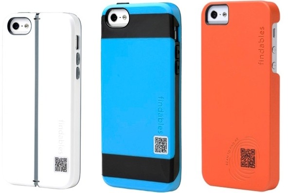 Findables smartphone case includes QR code with owner's information