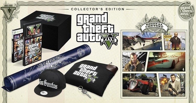 Rockstar details GTA V special and collector's edition DLC