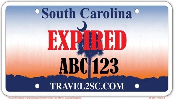 california electronic license plate