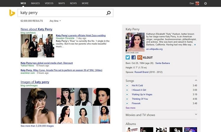 microsoft bing search makeover