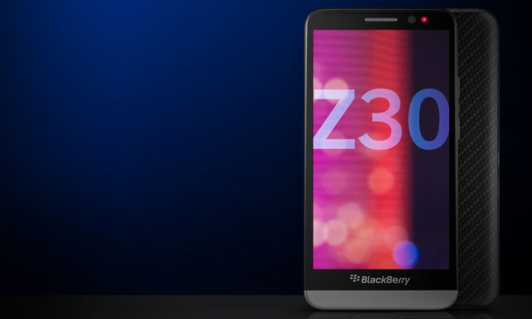 BlackBerry isn't giving up just yet, unveils 5-inch Z30 smartphone