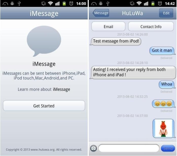imessage android apple mobile app security smartphone