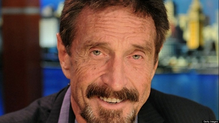 John McAfee is developing a $100 device to block the NSA