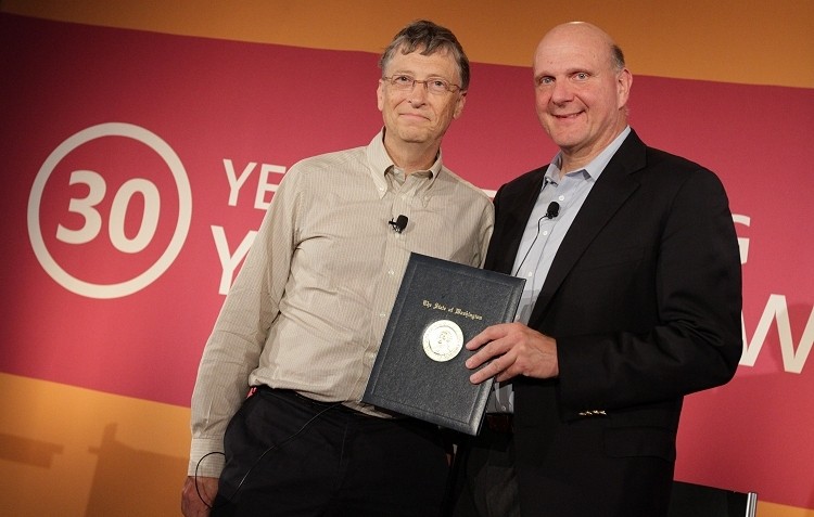 Microsoft board of directors recommend Gates, Ballmer for re-election