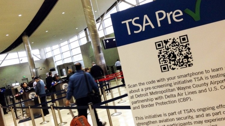 TSA now starts its security check of passengers before they arrive at the airport
