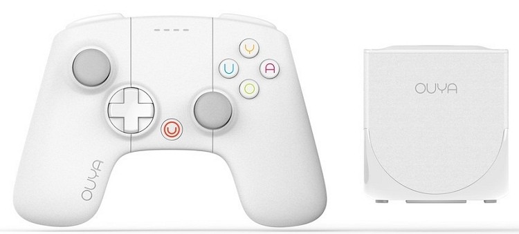 limited edition white ouya coming holidays holiday ouya gaming console