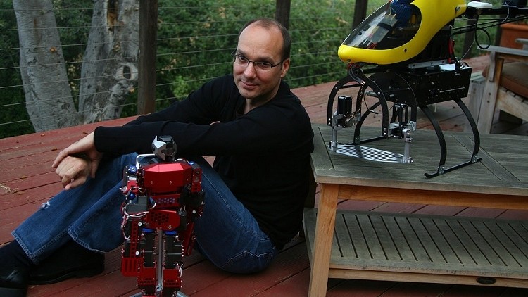 Andy Rubin's new role at Google? Building robots