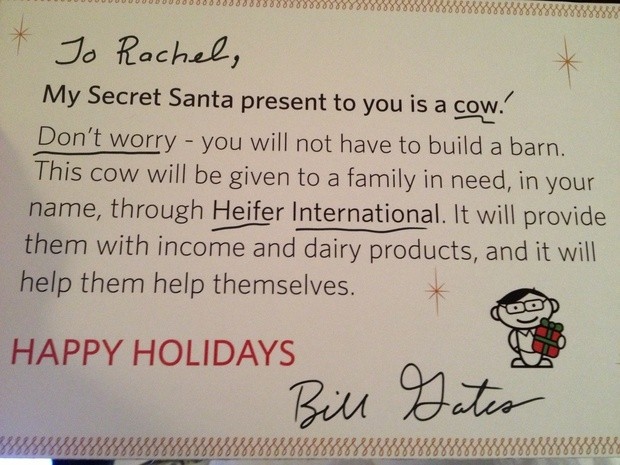 bill gates santa reddit secret santa