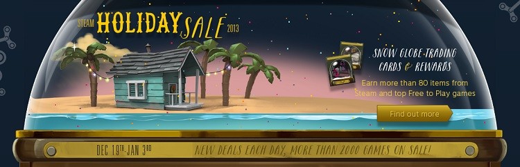 Another Steam Sale begins, this one's for the holiday season