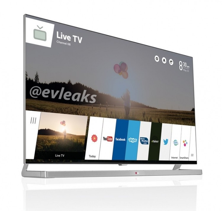webos lg tv television smart tv cards