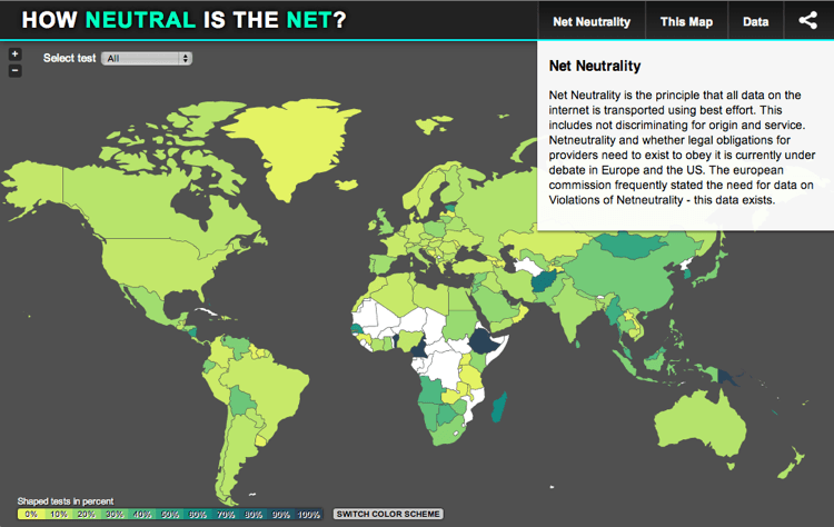 These are the worst countries when it comes to throttling BitTorrent traffic