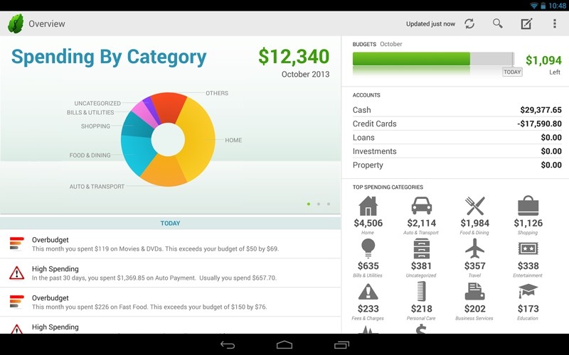 mint bitcoin coinbase budgeting app