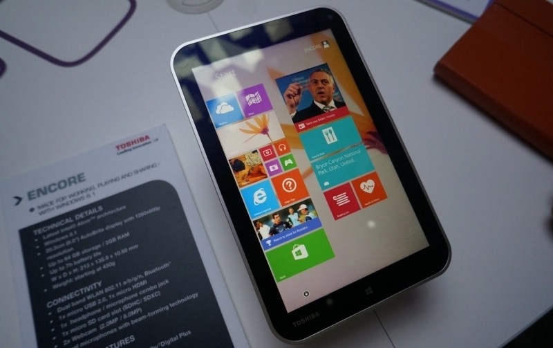 64-bit Windows 8.1 tablets are coming later this year