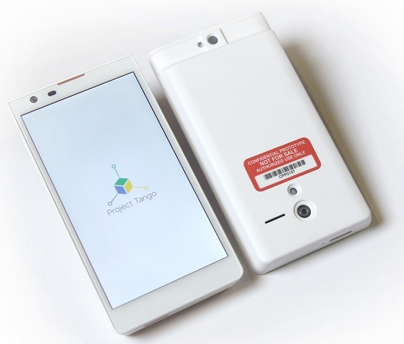 Google's 'Project Tango' smartphone is loaded with 3D sensors to map your surroundings