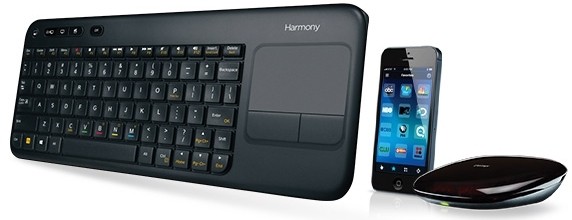 Logitech Harmony Smart Keyboard combines Harmony remote with QWERTY keyboard