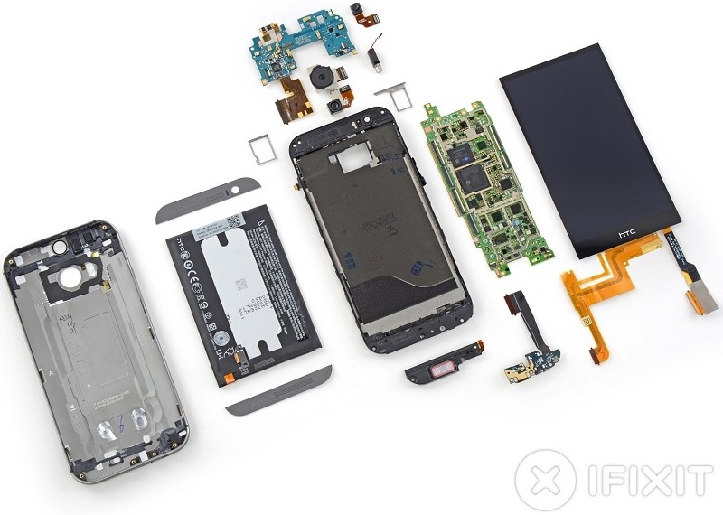 htc teardown ifixit htc one