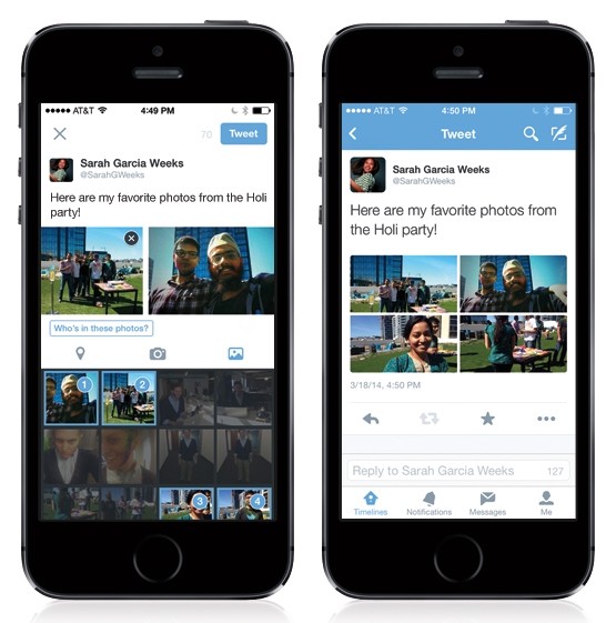 twitter pictures photos tweets photo tagging tagging