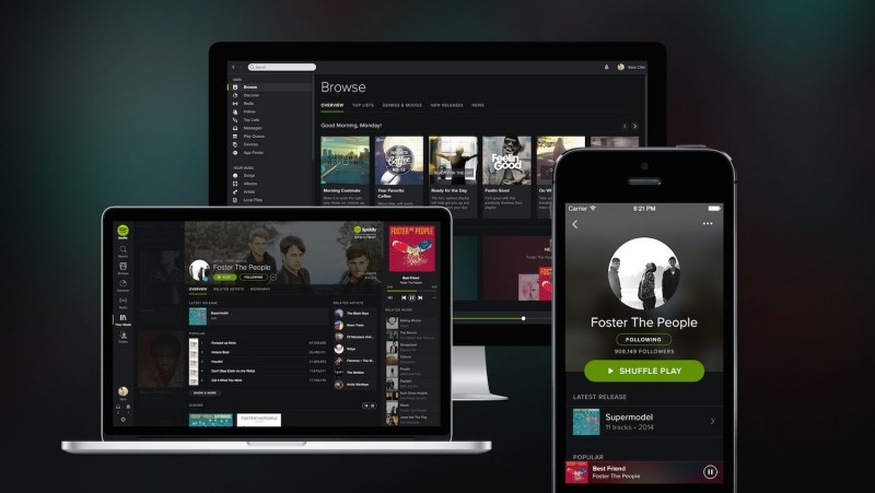 Spotify paints it black with massive UI overhaul