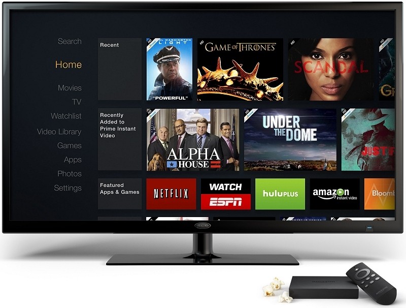 Amazon Fire TV set-top box ships today for $99