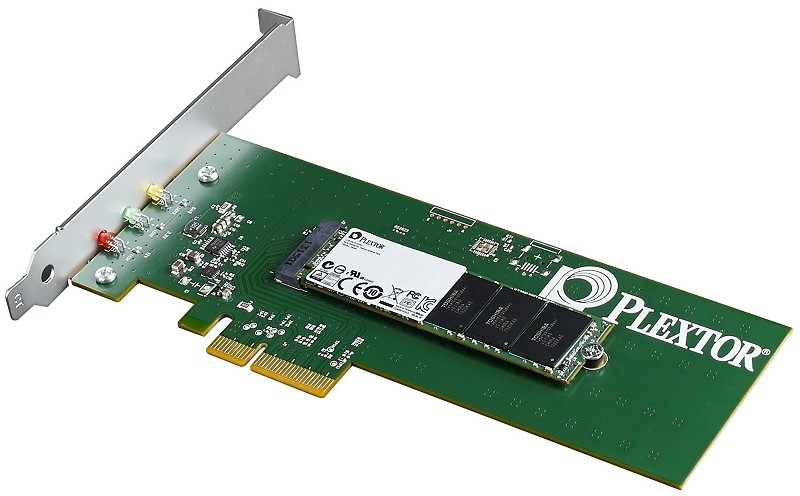 Plextor M6e PCIe solid state drive available in 128GB, 256GB and 512GB capacities starting April 7