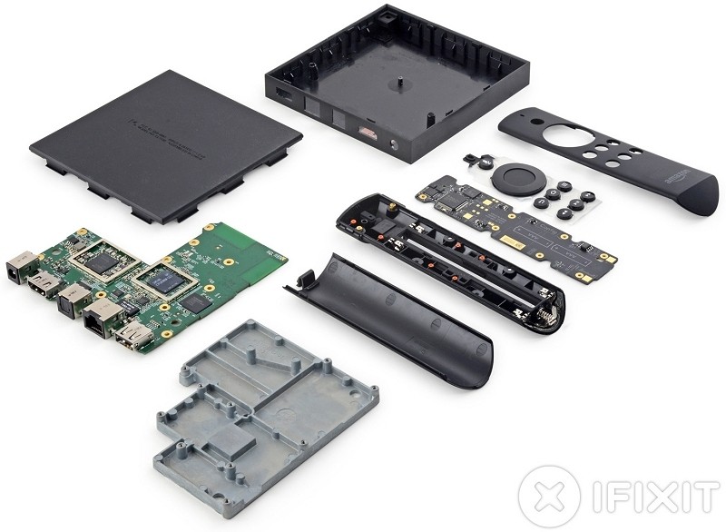 iFixit teardown reveals simple construction, massive heatsink inside Amazon Fire TV