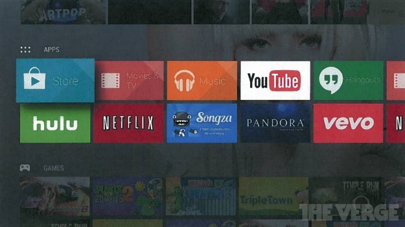 Google's upcoming Android TV spied in leaked images