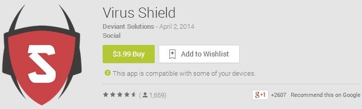 Popular Android security app 'Virus Shield' is a total scam with zero functionality