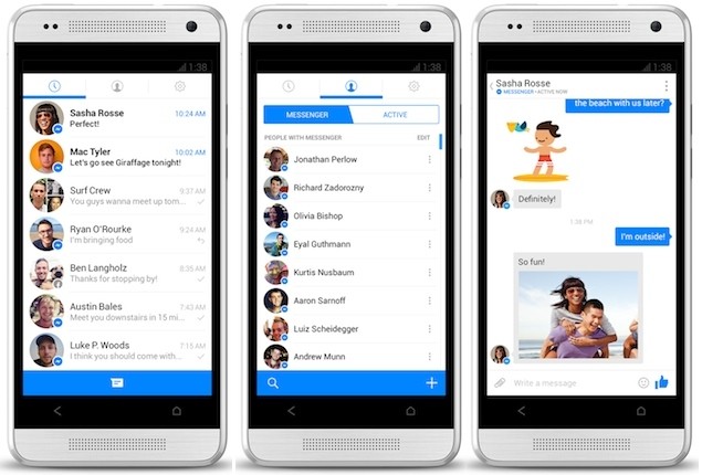 Facebook is eliminating chat from its main app, forces users to download Messenger app instead