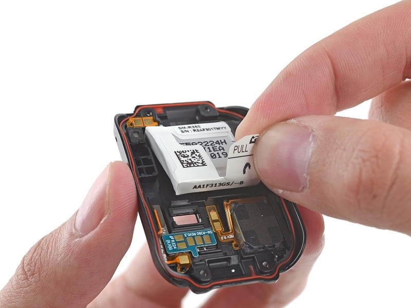 samsung gear teardown surprisingly repairable smartwatch samsung repairability gear 2