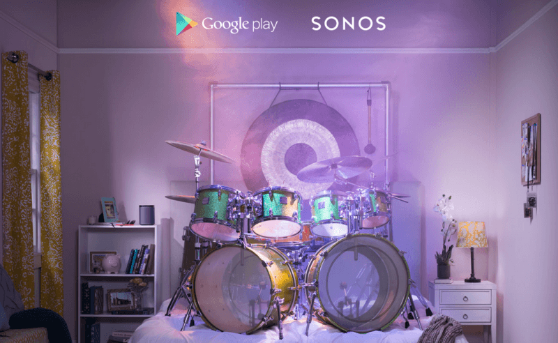 Google Play Music gets direct streaming support for Sonos systems