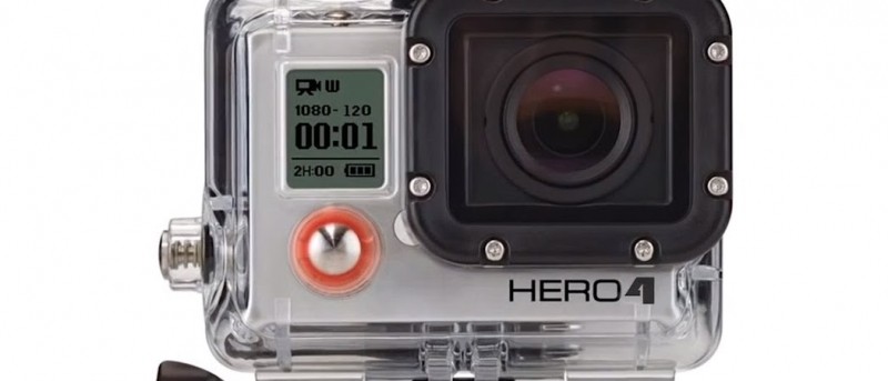 GoPro Hero4 will shoot 4K at 30 frames per second and slo-motion videos