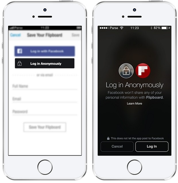 Facebook to allow anonymous logins for third-party apps