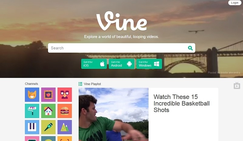 Vine redesigns website to look and feel like YouTube