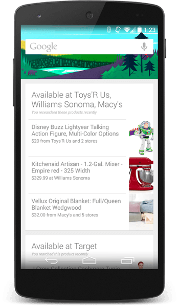 google android update google now