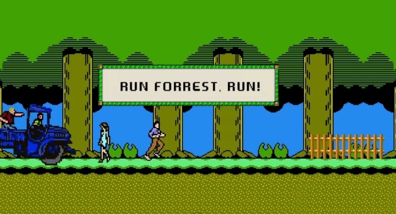 Forrest Gump would have been the perfect 8-bit video game