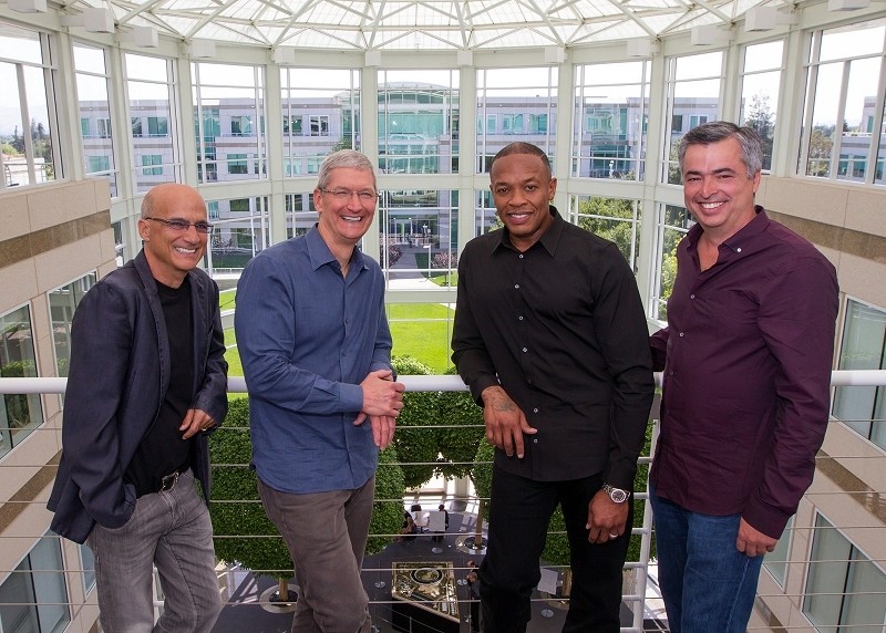 Apple buys Beats for $3 billion, co-founders Jimmy Iovine and Dr. Dre to work under Eddy Cue