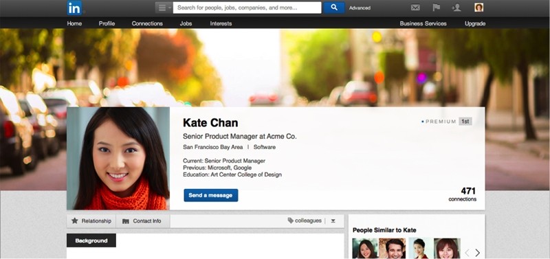 LinkedIn premium profiles now look more like Facebook