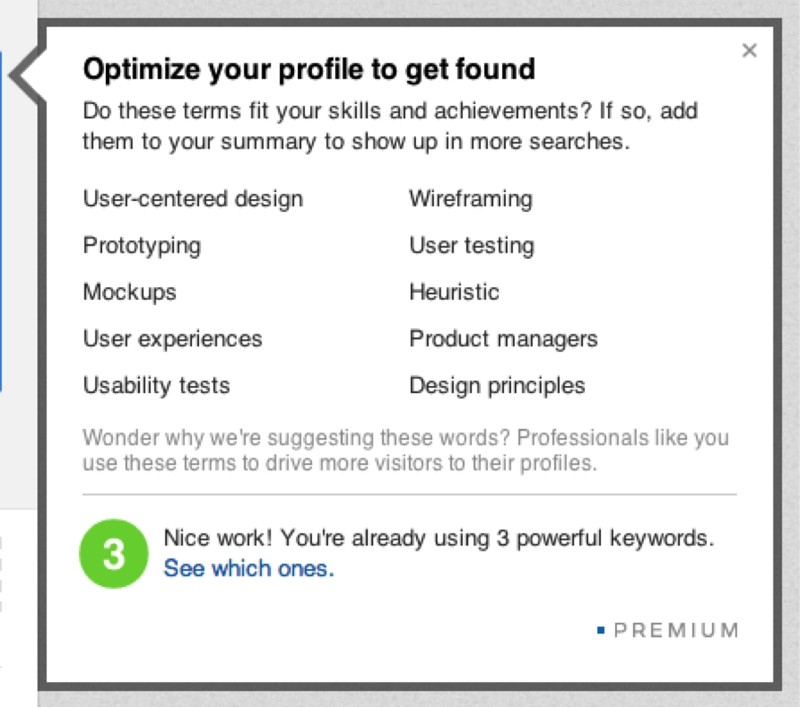linkedin updates premium profiles facebook 