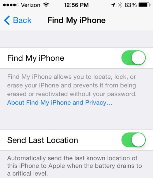 send location apple feature added find iphone ios 