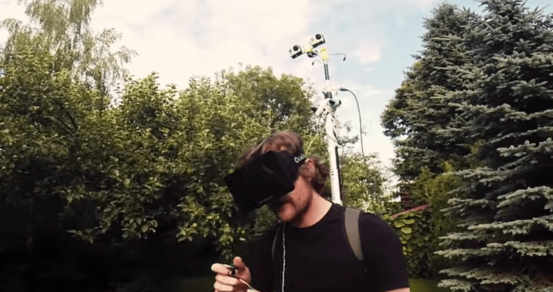 Developers use Oculus Rift and GoPro cams to let you view real life in third-person