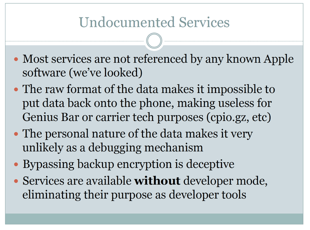 forensic ios apple hacking security spying law enforcement hacker back door