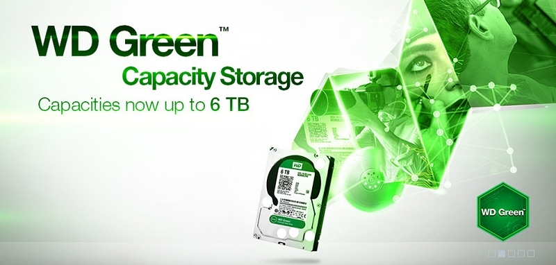 Western Digital 'Green' hard drives now available in capacities up to 6TB