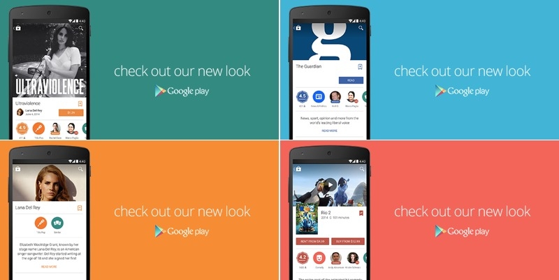 Google's colorful new Play Store update is rolling out as we speak
