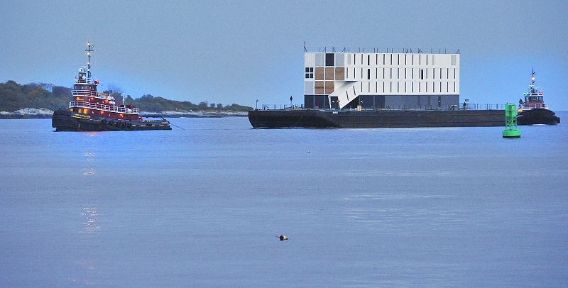 google portland san francisco showroom barge