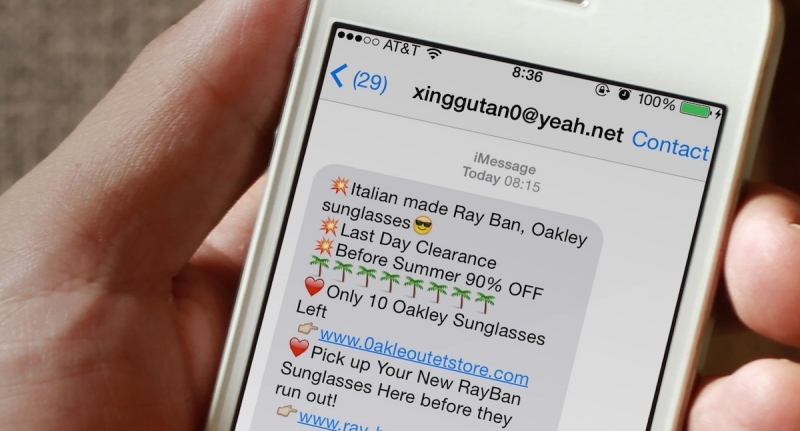 Apple's iMessage responsible for 30 percent of all mobile spam, researcher claims