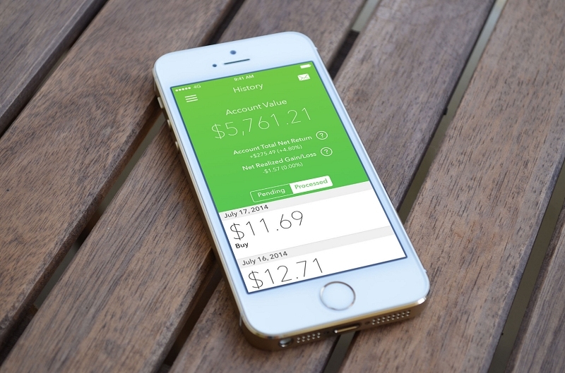 Acorns is an app that helps users save and invest their 'spare change' automatically