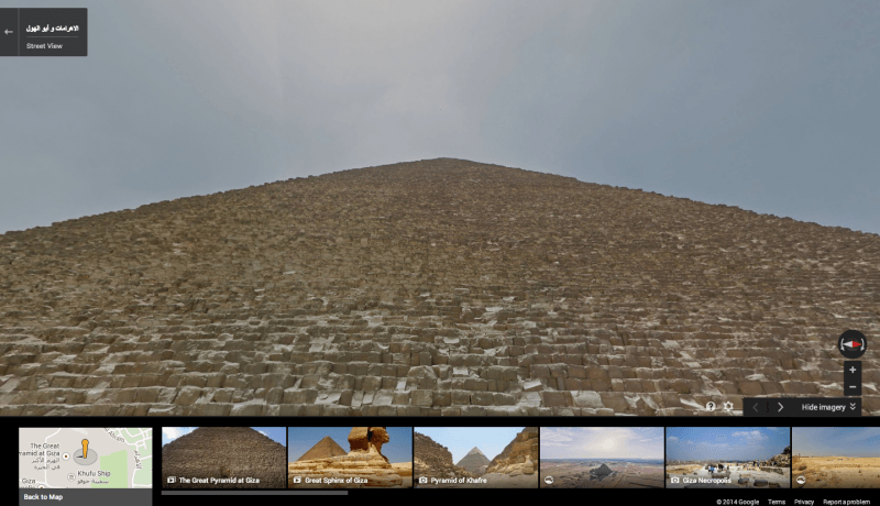 google street view lets explore ancient egypt google street view egypt