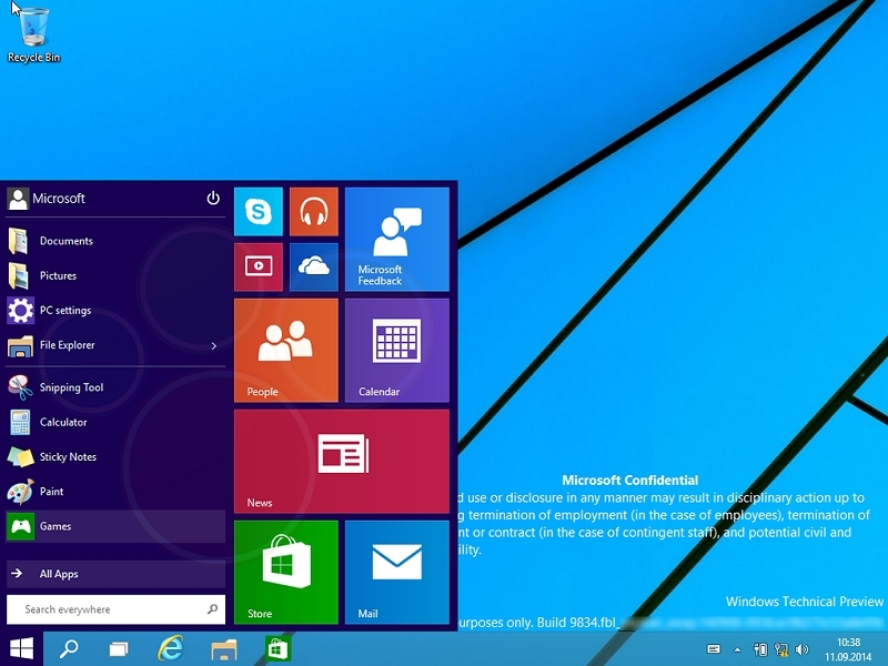 leaked windows microsoft windows desktop operating system start menu screenshot windows 9
