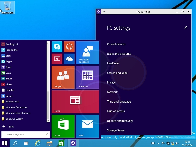 leaked windows microsoft windows desktop operating system start menu screenshot windows 9