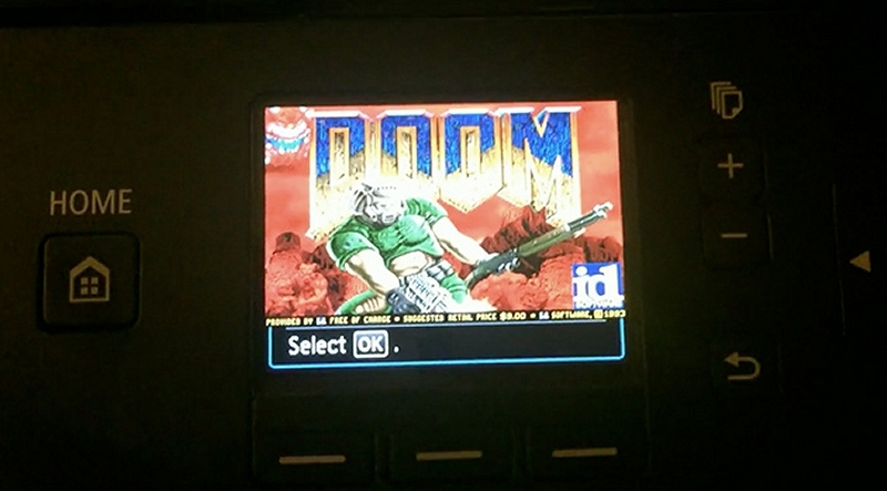 Hacker demonstrates Canon printer vulnerability by running 'Doom' on it